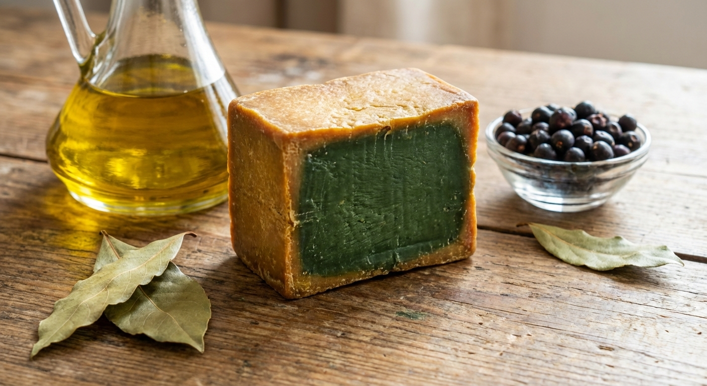 Aleppo Soap traditional laurel oil soap handmade in Türkiye